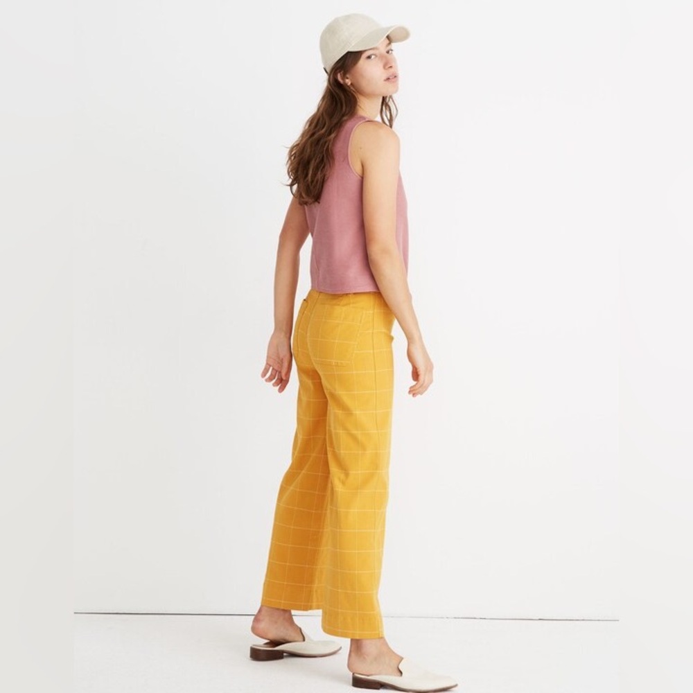 Madewell Texture & Thread Button-Front Tie Tank Top In Blush Pink - Picture 2 of 10